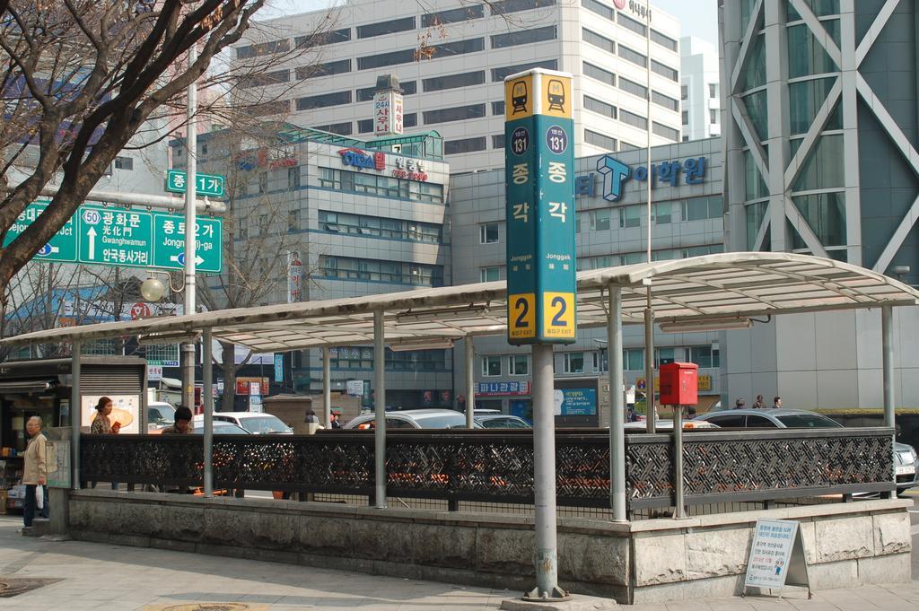Hostel Coco Seoul Exterior foto